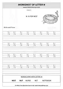 worksheet N